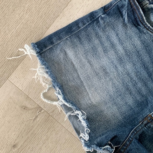 STS Blue Kate High Rise Button Fly Shorts‎ raw Ham size 32 summer festive beach - Picture 4 of 10